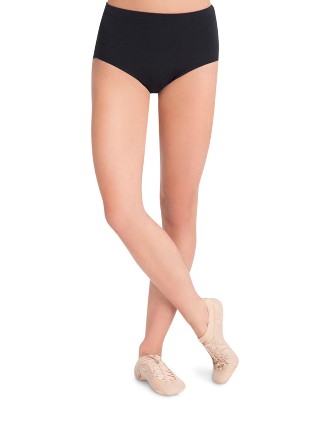 Medium-cut Dance Brief (pink & black)