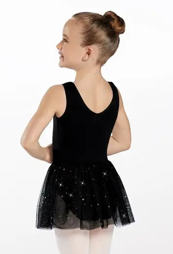 Foil Star Dress Leotard