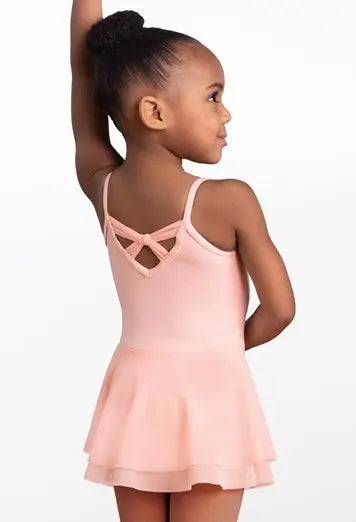 Pink Cotton Bow Back Dress