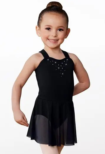 Foil Dot Sweetheart Dress