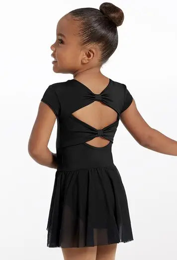 Cap Sleeve Bow Back Dress