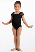 Kids Lace Cap Sleeve Leotard