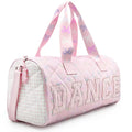 Floral Bow Quilted DANCE Duffle