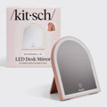 Terracotta Arch LED Desk Mirror