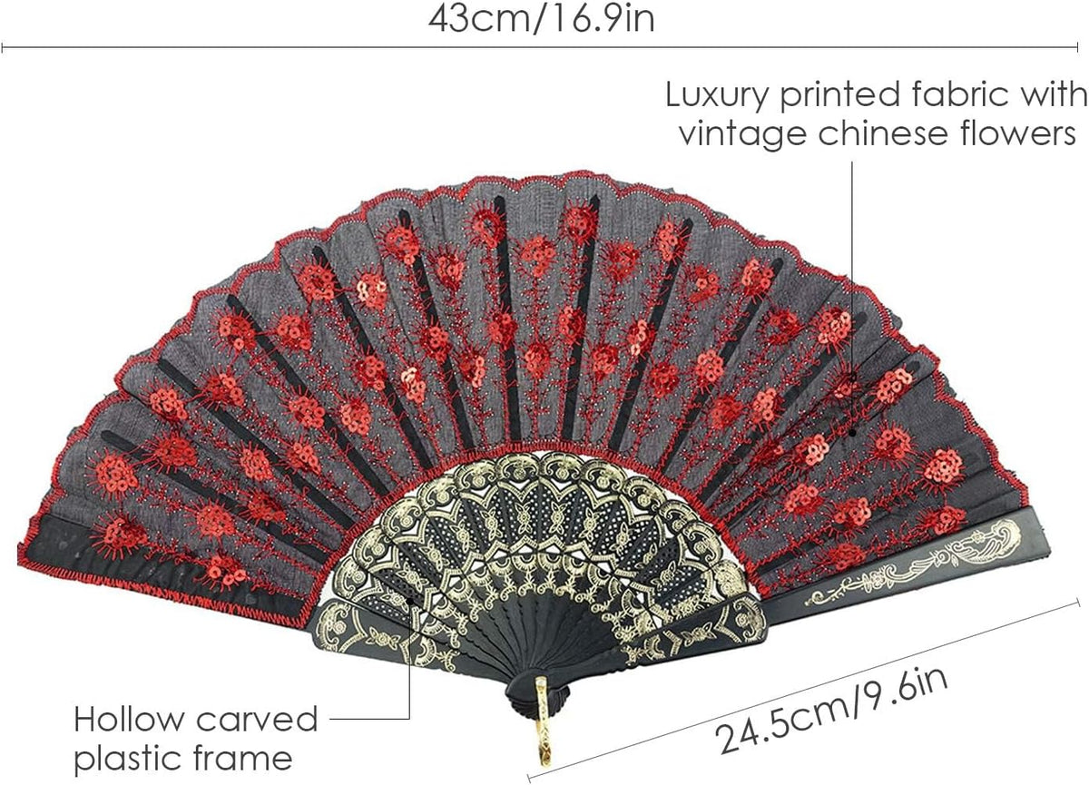 Nutcracker Spanish Performance Fan
