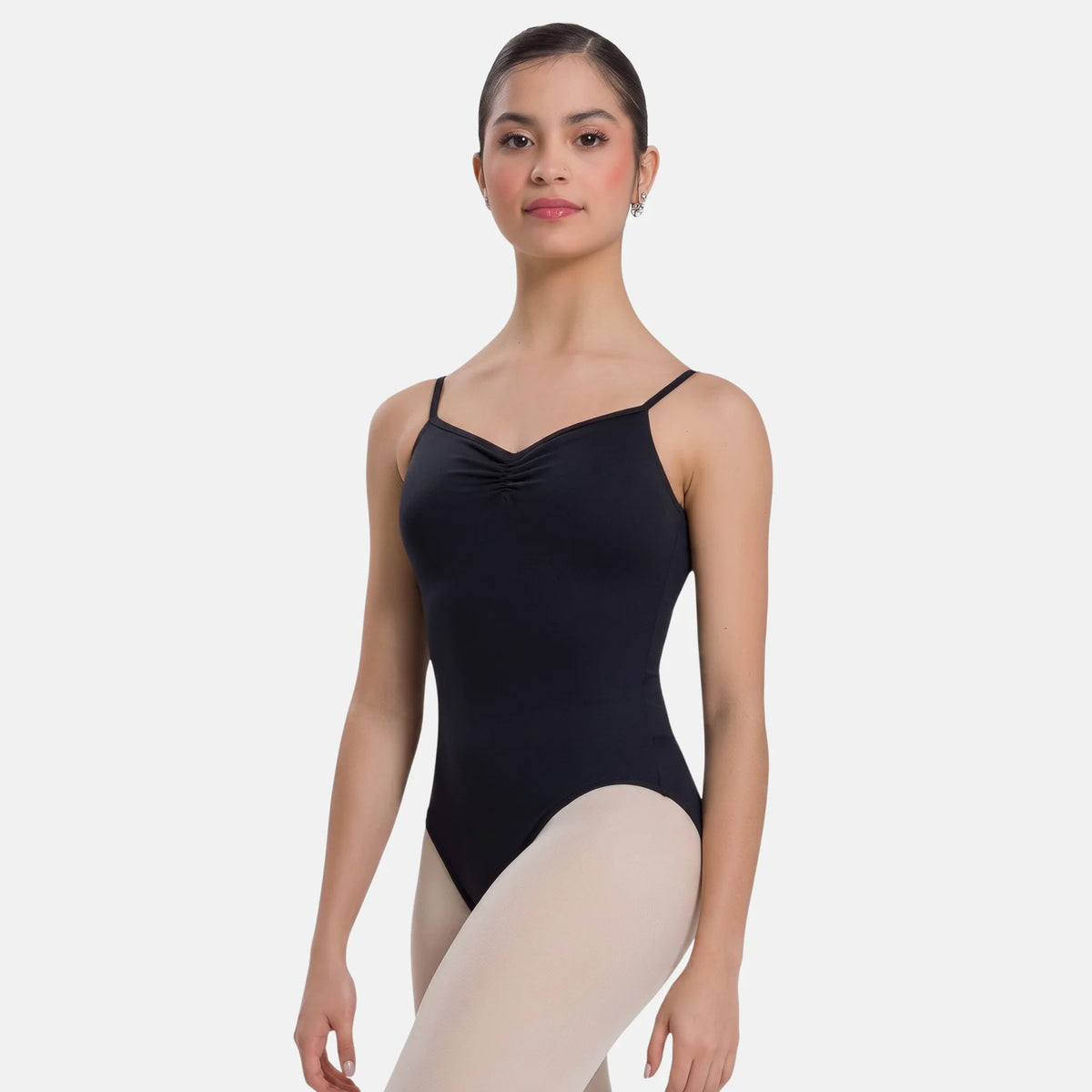 Pinch Front Camisole Leotard