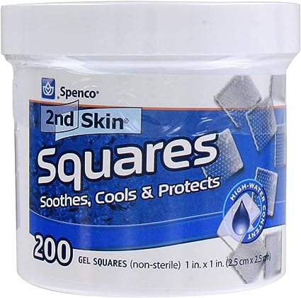 Hydrogel Squares for Blisters