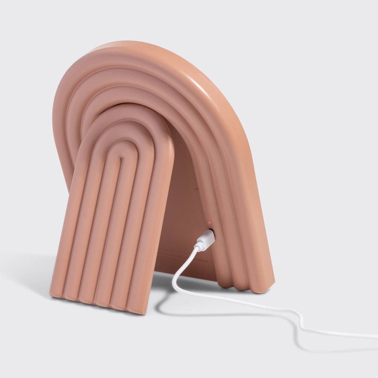 Terracotta Arch LED Desk Mirror