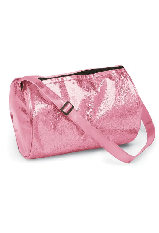 Pink Glitter Duffel Bag