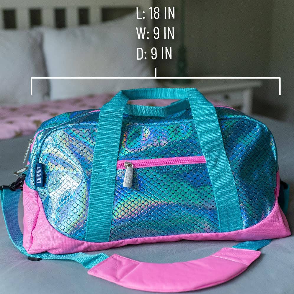 Mermaid Scales Overnighter Duffel Bag