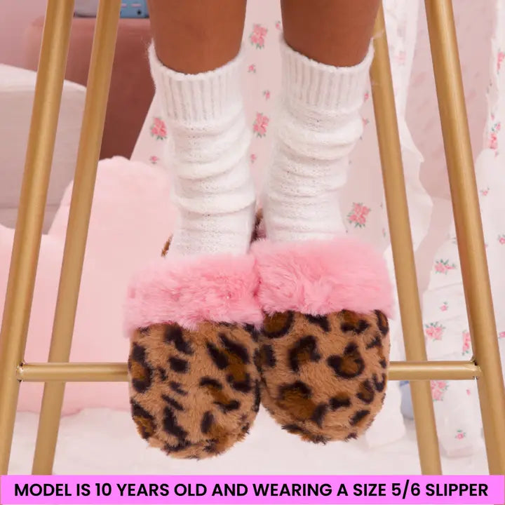 Leopard Slippers