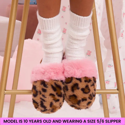 Leopard Slippers