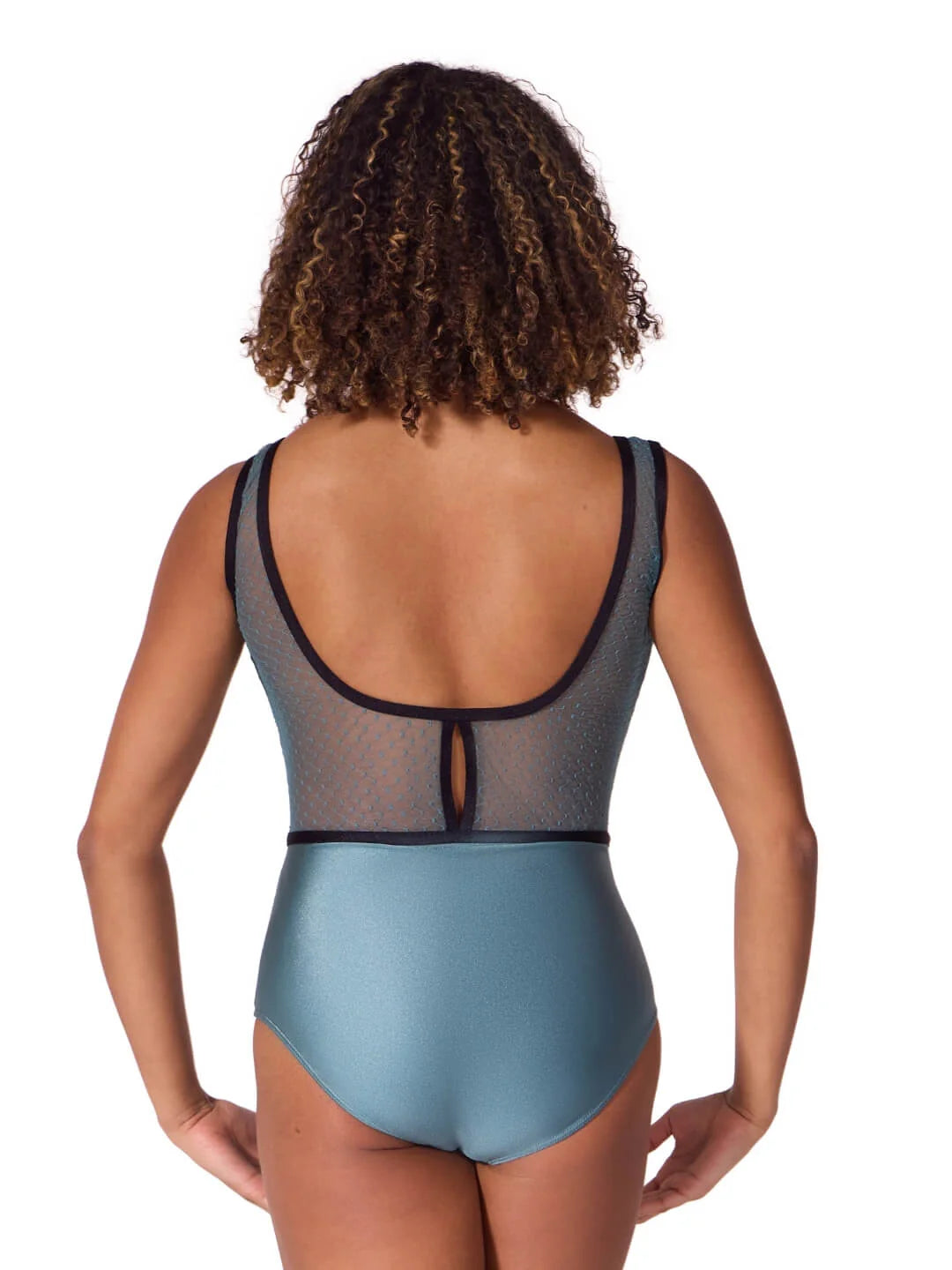 Enchanted Contrast Graceful Tank Leotard