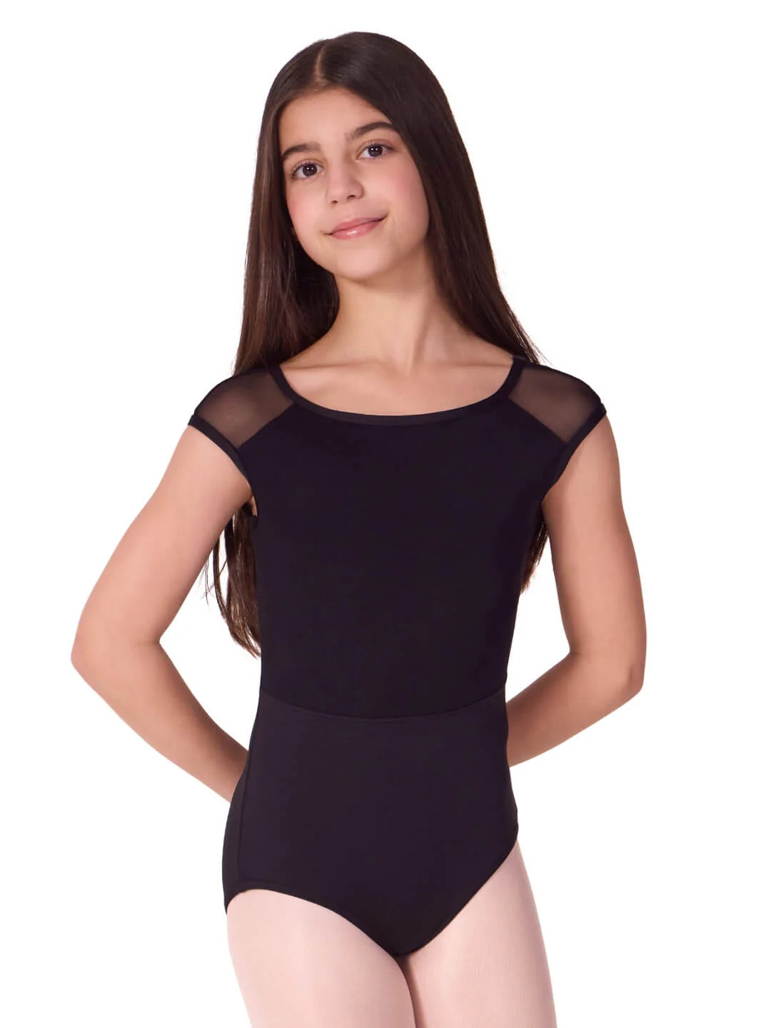 Sea Star Pearl Cap Sleeve Leotard