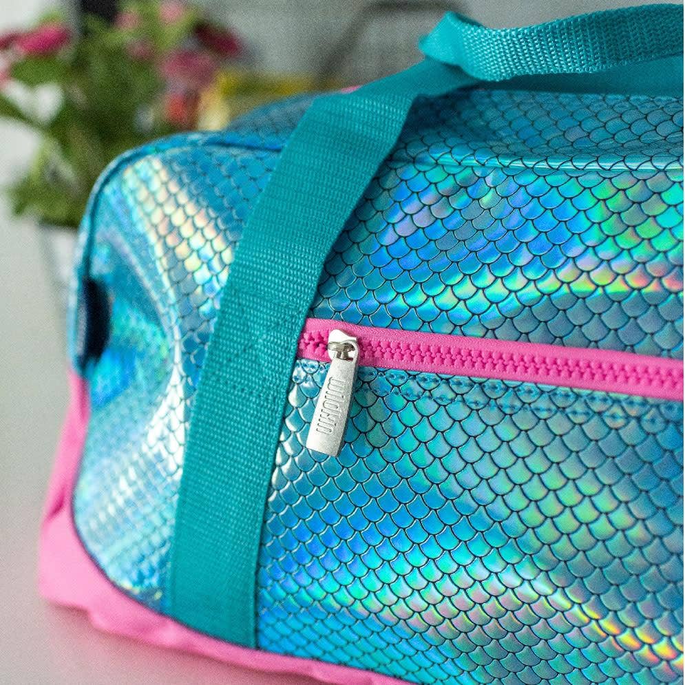 Mermaid Scales Overnighter Duffel Bag