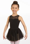 Rhinestone Dress Leotard