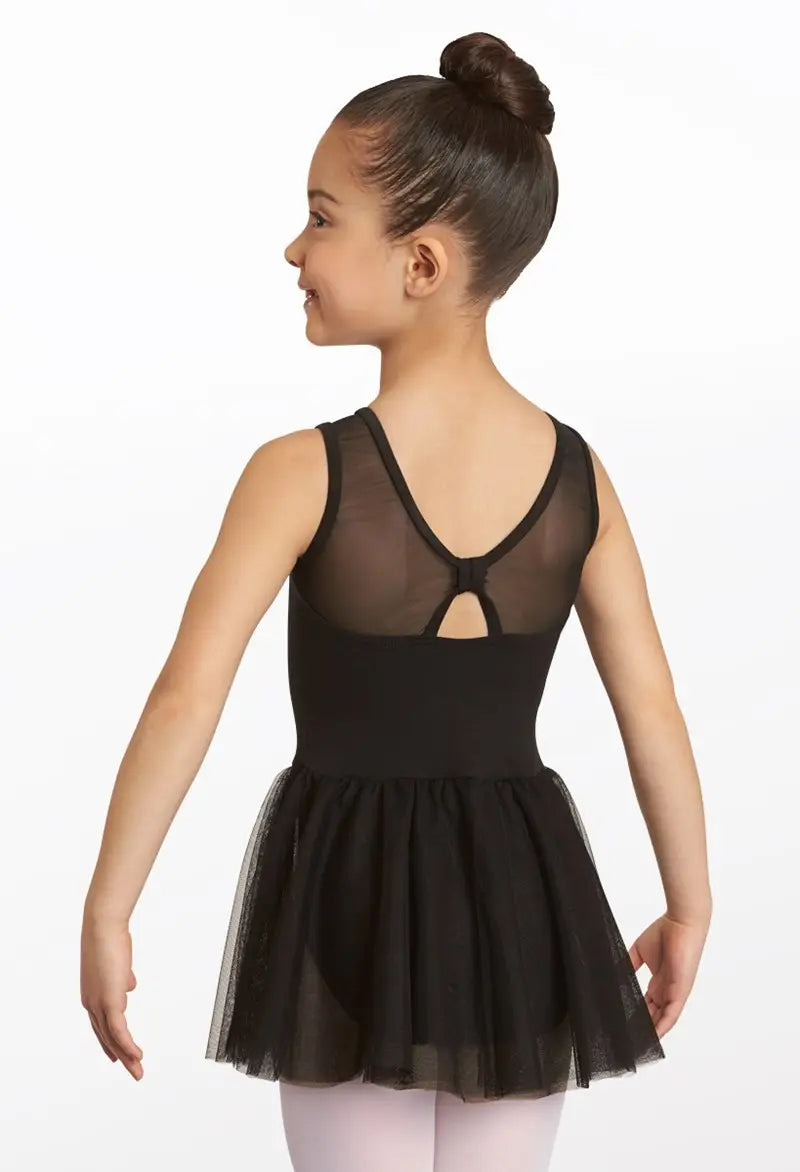 Rhinestone Dress Leotard
