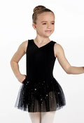 Foil Star Dress Leotard
