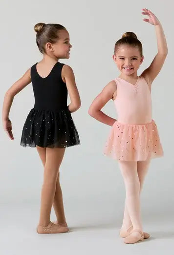 Foil Star Dress Leotard