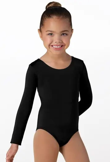 Long Sleeve High-Back Leotard