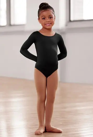 Long Sleeve High-Back Leotard