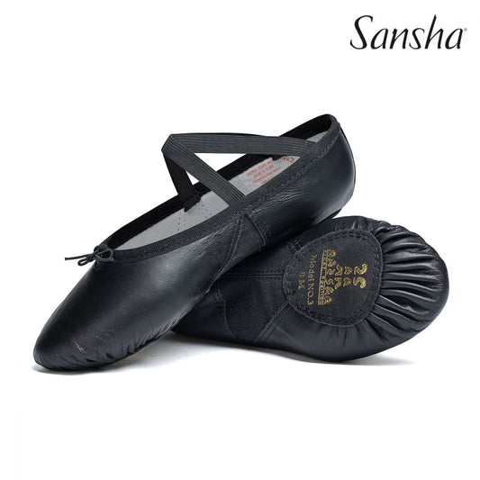 Split-Sole Ballet Slippers