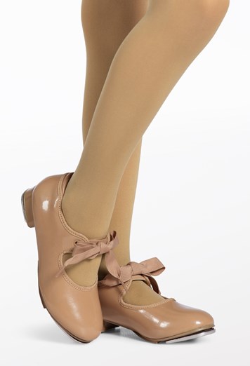 Ribbonette Tap Shoe in Caramel